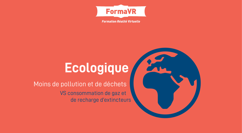 avantage écologique formation réalité virtuelle