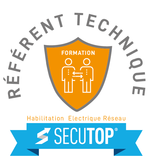 Logo référent technique Logo référent technique jaune